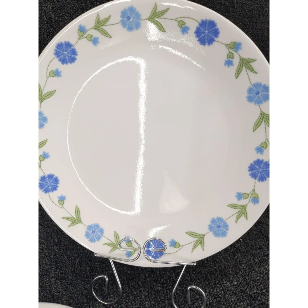 Set of 4 Corning Corelle Spring Blue  Dinner Plate 10.25